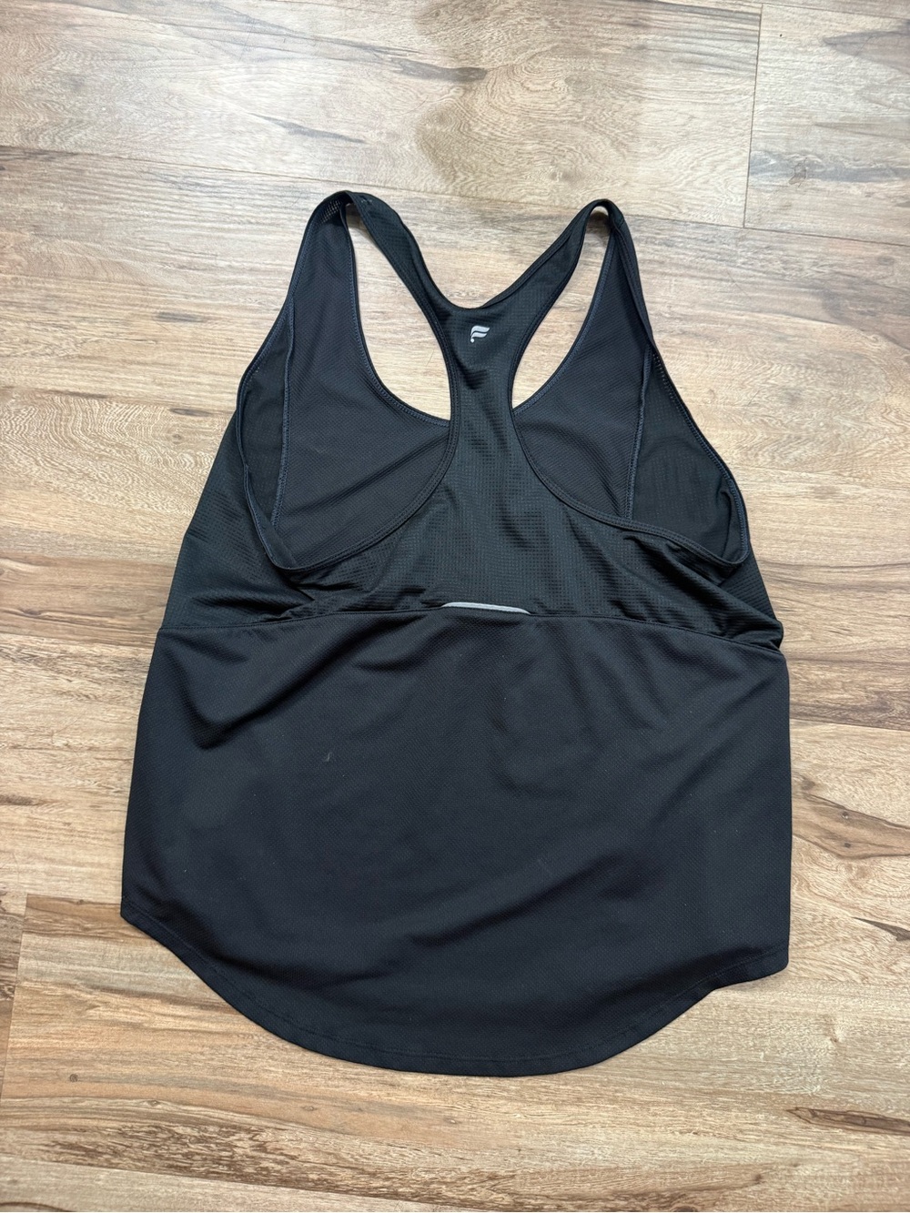 Fabletics Black Racerback Tank Top - Picture 2 of 2